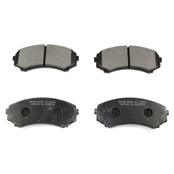 Pronto Dura Ceramic Brake Pads Front, Bp867C BP867C - main